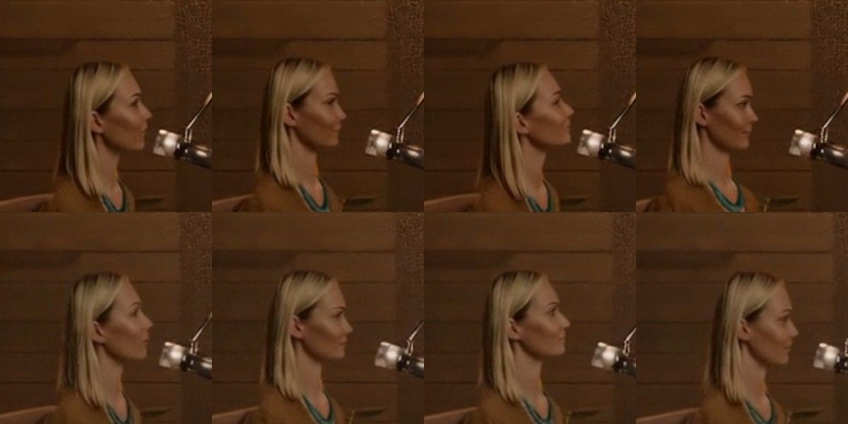 Andi mouth movement comparison, wide versus close-up